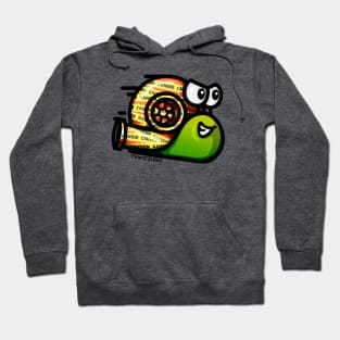 Turbo Snail - Caution (Green) Hoodie